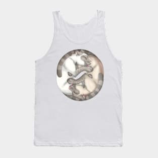 Yin-Yang Cats: Fawn Lynx Point Tank Top